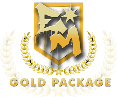 Gold Revamp Package (500x500), Png Download