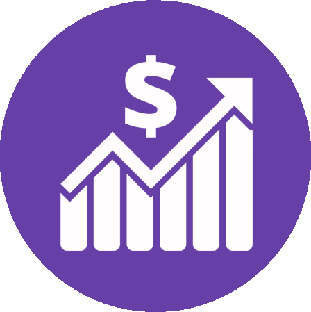 High Sales Icon (448x449), Png Download