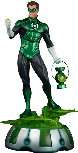 Dc Comics Premium Format™ Figure Green Lantern - Green Lantern Hal Jordan (480x725), Png Download