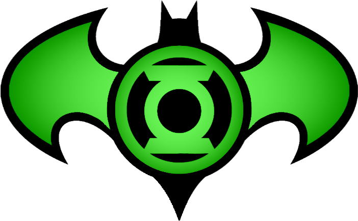 Lantern Logo At Getdrawings - Batman Green Lantern Logo (705x444), Png Download