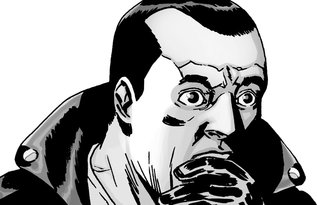 Post - Negan (1027x667), Png Download