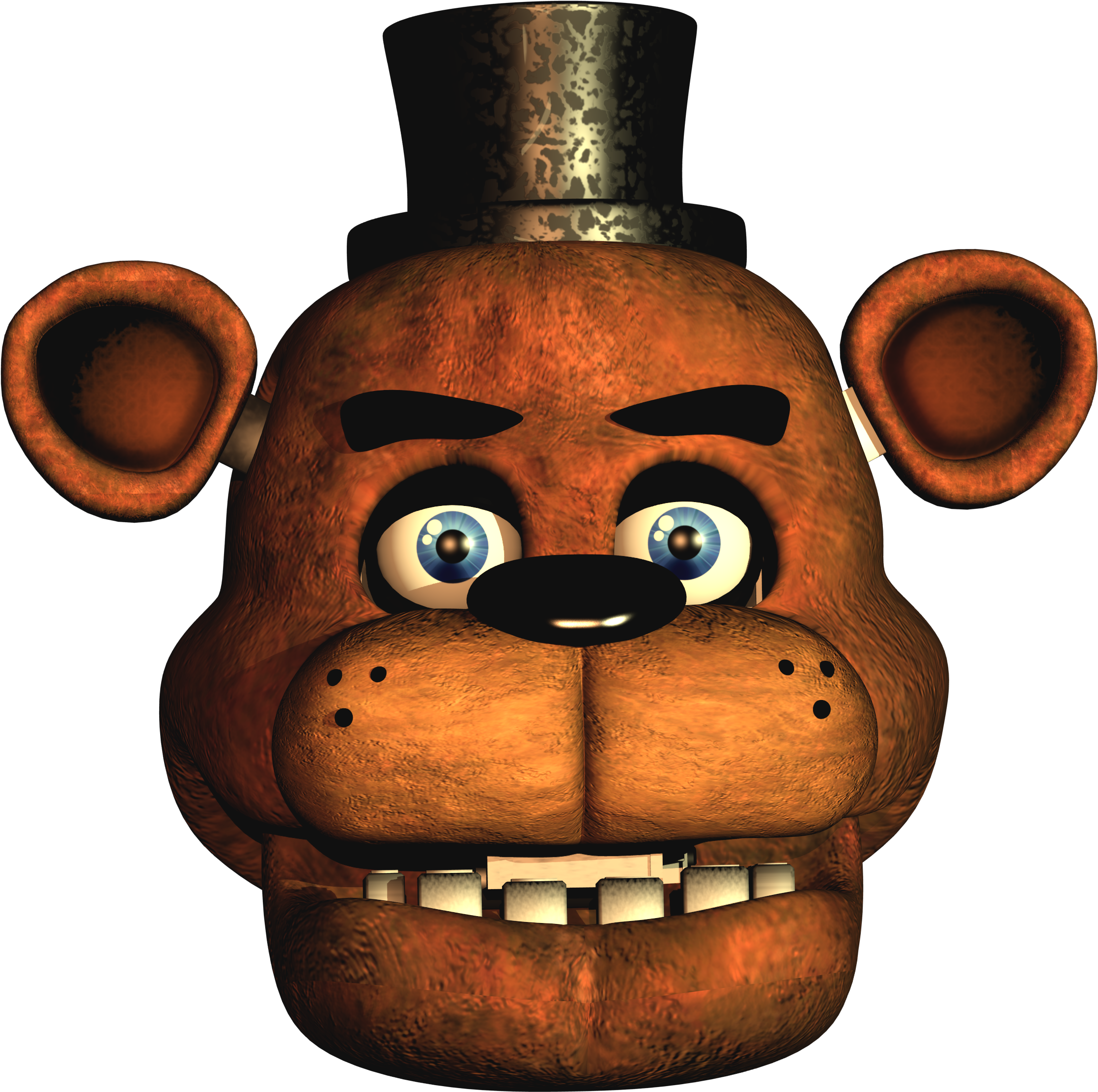Modelclassic Freddy Fazbear - Freddy Fazbear Model (2695x2534), Png Download