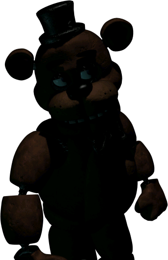 38c - Fnaf Ucn Freddy In Hall (342x529), Png Download