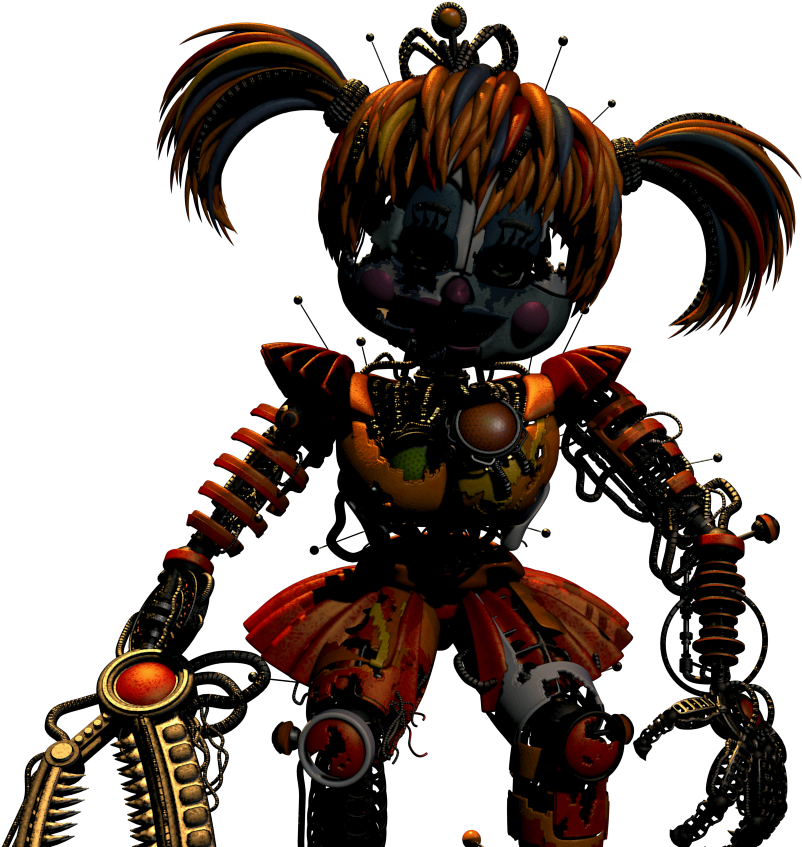 Scrap Baby 2 - Five Nights At Freddy's Scrap Baby (850x850), Png Download