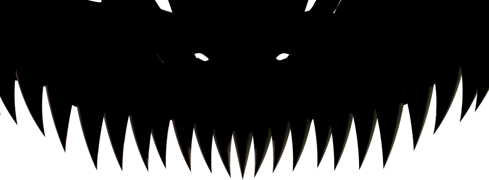 19008 - Fnaf Ucn Nightmare Chica (960x354), Png Download