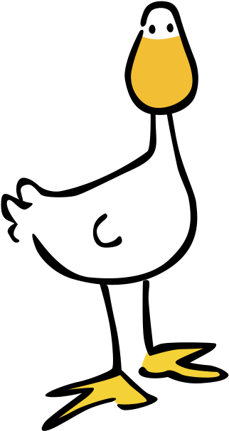 Goose - Duck (800x800), Png Download