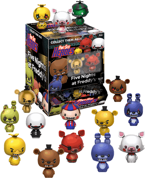 Five Nights At Freddy's - Funko Fnaf Pint Size Heroes (600x600), Png Download