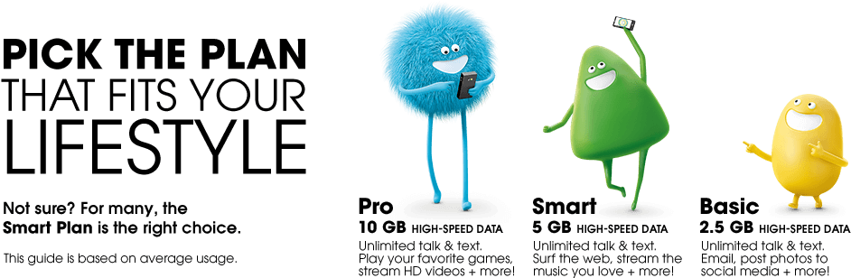 Cricket Wireless Cell Phone Plans Summary - Cricket Wireless (1023x336), Png Download