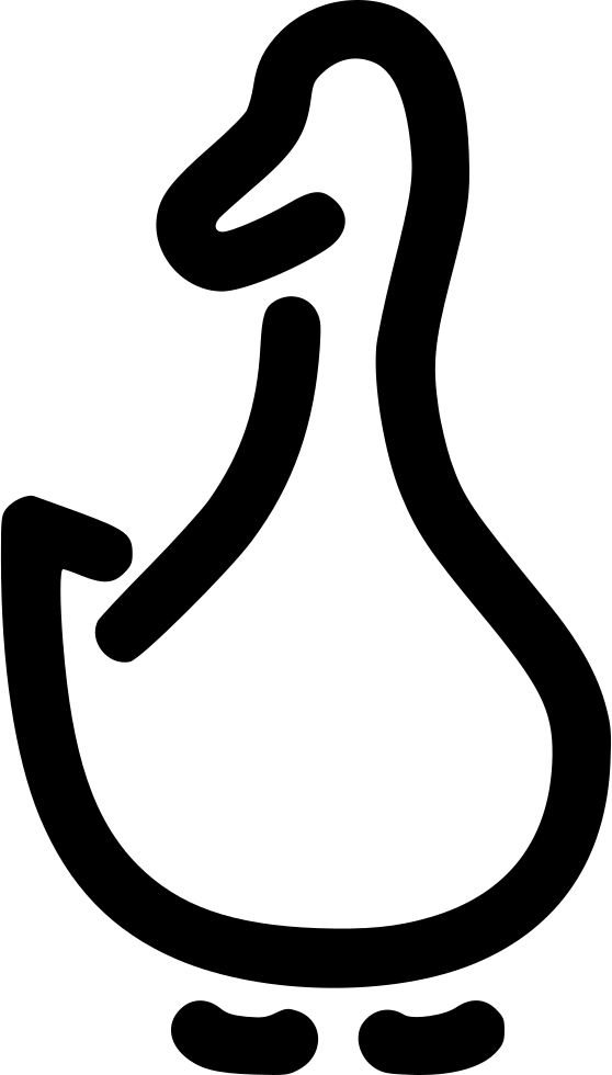 Goose Comments - Goose Png Icon (558x980), Png Download