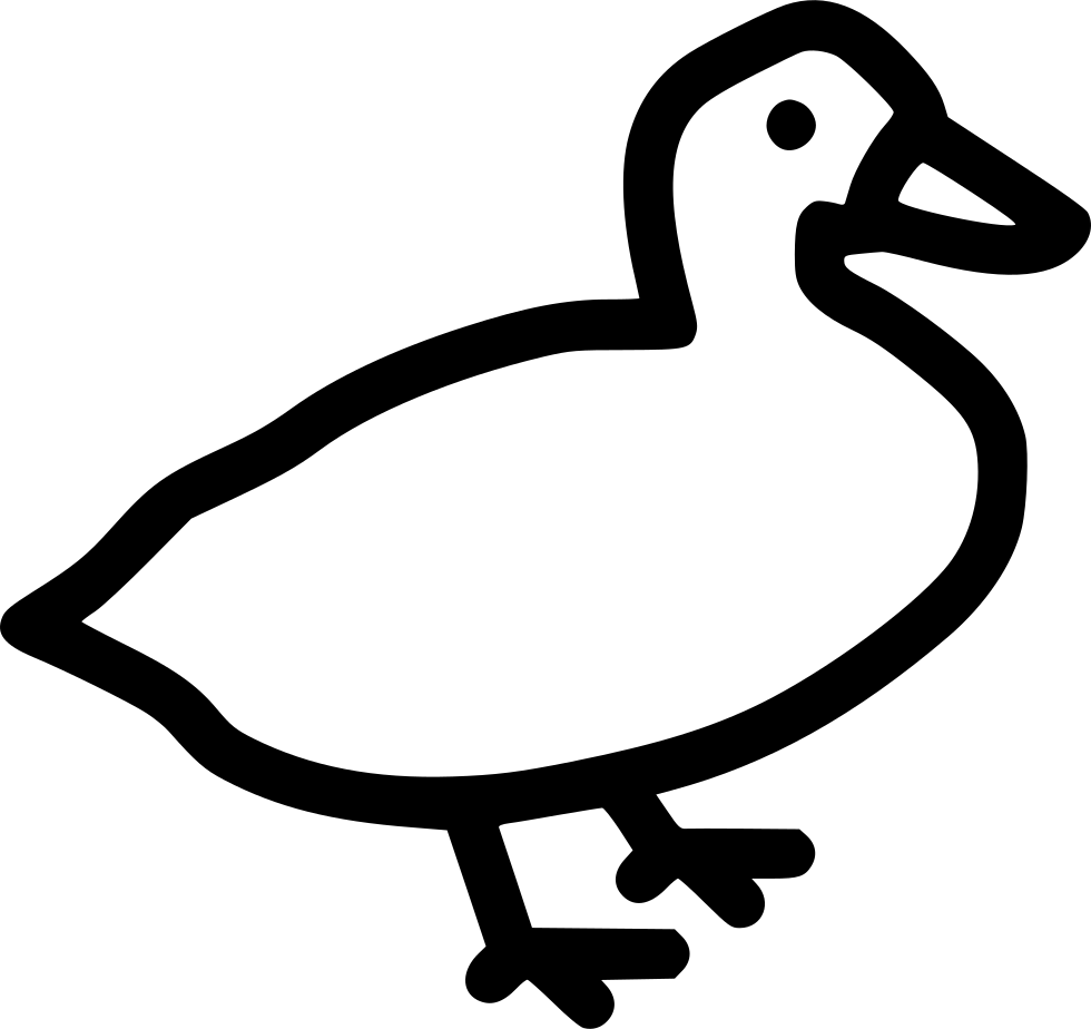 Goose Fowl Bird Poultry Comments - Goose Meat (980x924), Png Download