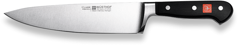 The Chef's Knife, The Most Important Knife In The Kitchen - Dicing Knife (861x216), Png Download