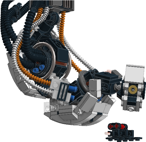 Moccurrent Ldd Version Of My Lego Glados - Robot (1530x692), Png Download
