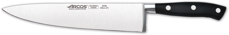 Report Abuse - Arcos Cook' S Knife 300 Mm Riviera (990x437), Png Download