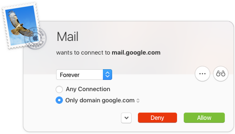 Little Snitch Connection Alert - Little Snitch (482x275), Png Download