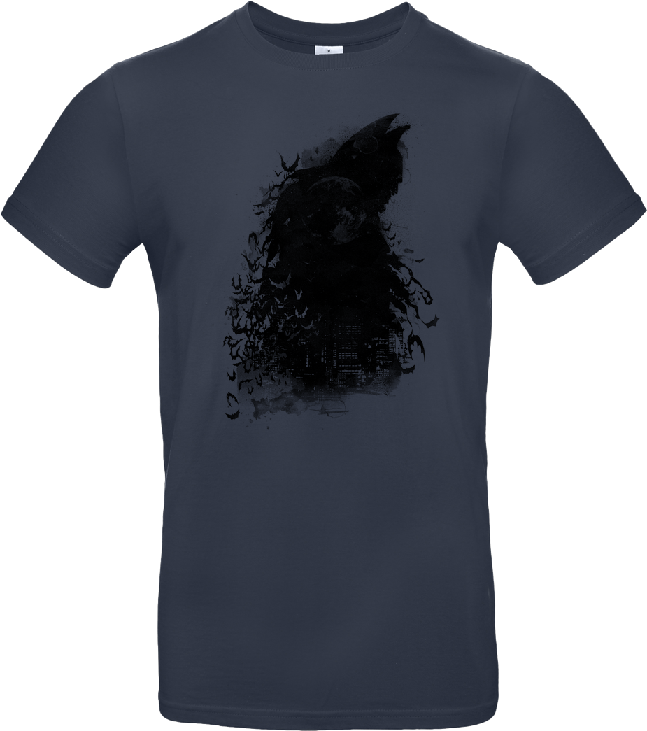 Rico Mambo Dark Knight T-shirt B&c Exact - Batman - Dark Night T Shirt & Hoodie (1044x1044), Png Download