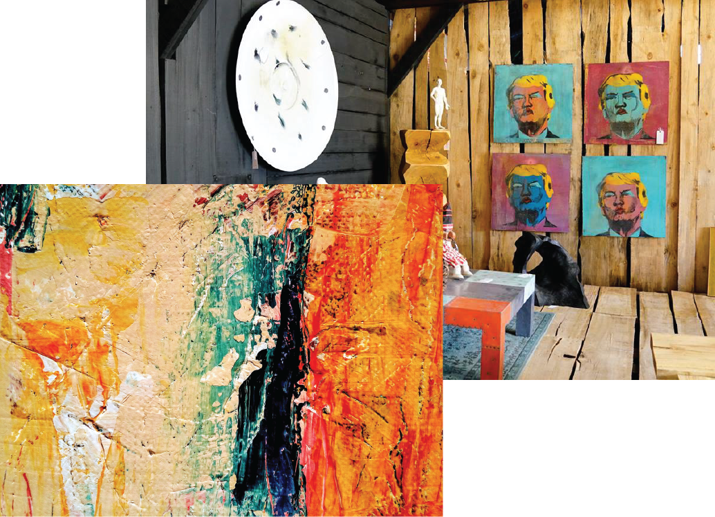 Two Images Stacked That Show The Interior Of 'the Place' - Royalty-free (1034x747), Png Download