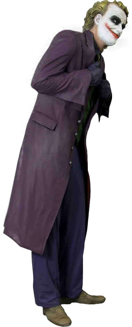 Batman Dark Knight Png Download - Batman The Dark Knight Joker Png (463x1139), Png Download