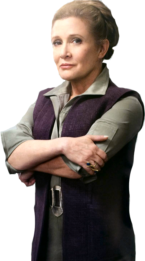 Png Princesa Leia - General Organa Force Awakens (1280x943), Png Download