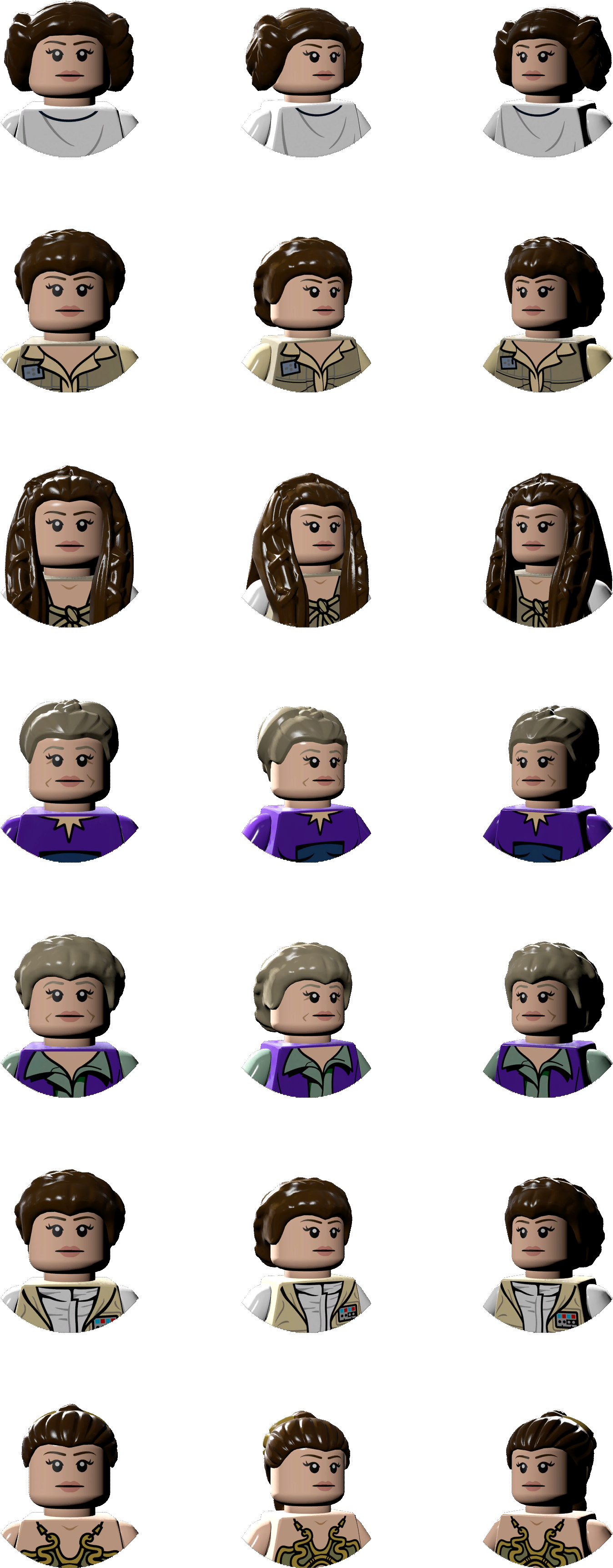 Click For Full Sized Image Character Icons - Cartoon (1576x3624), Png Download