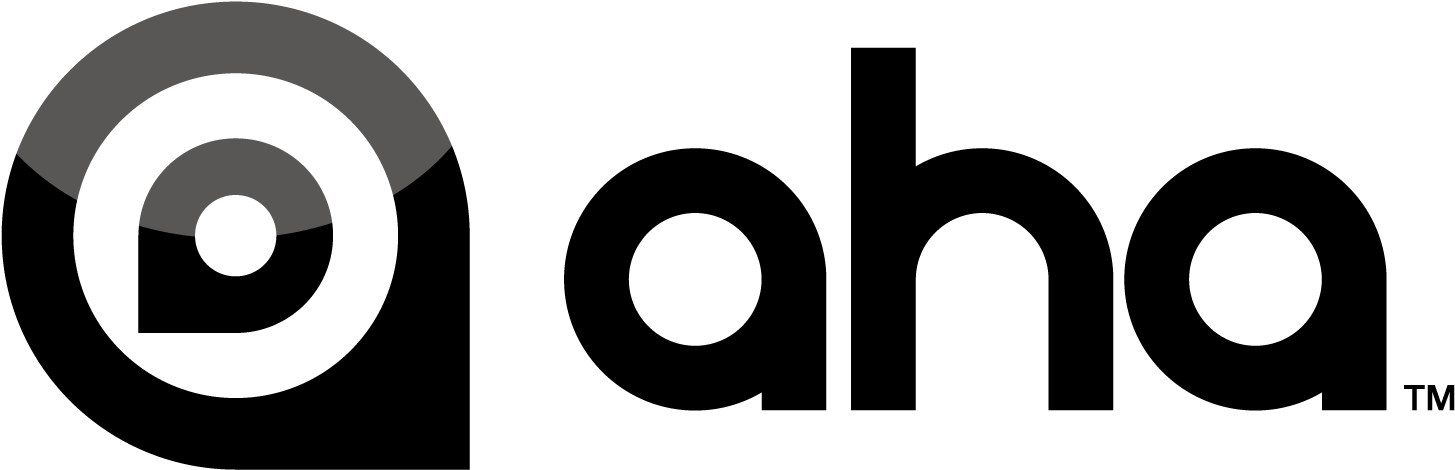 Aha Radio Logo (1495x650), Png Download