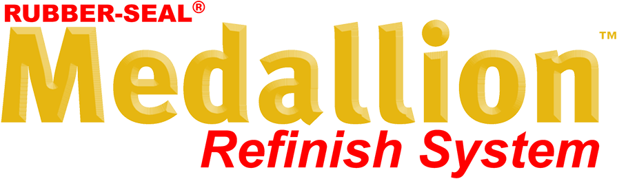 Rubber Seal Medallion Refinish System - Medallion Rubber Seal Logo (895x260), Png Download