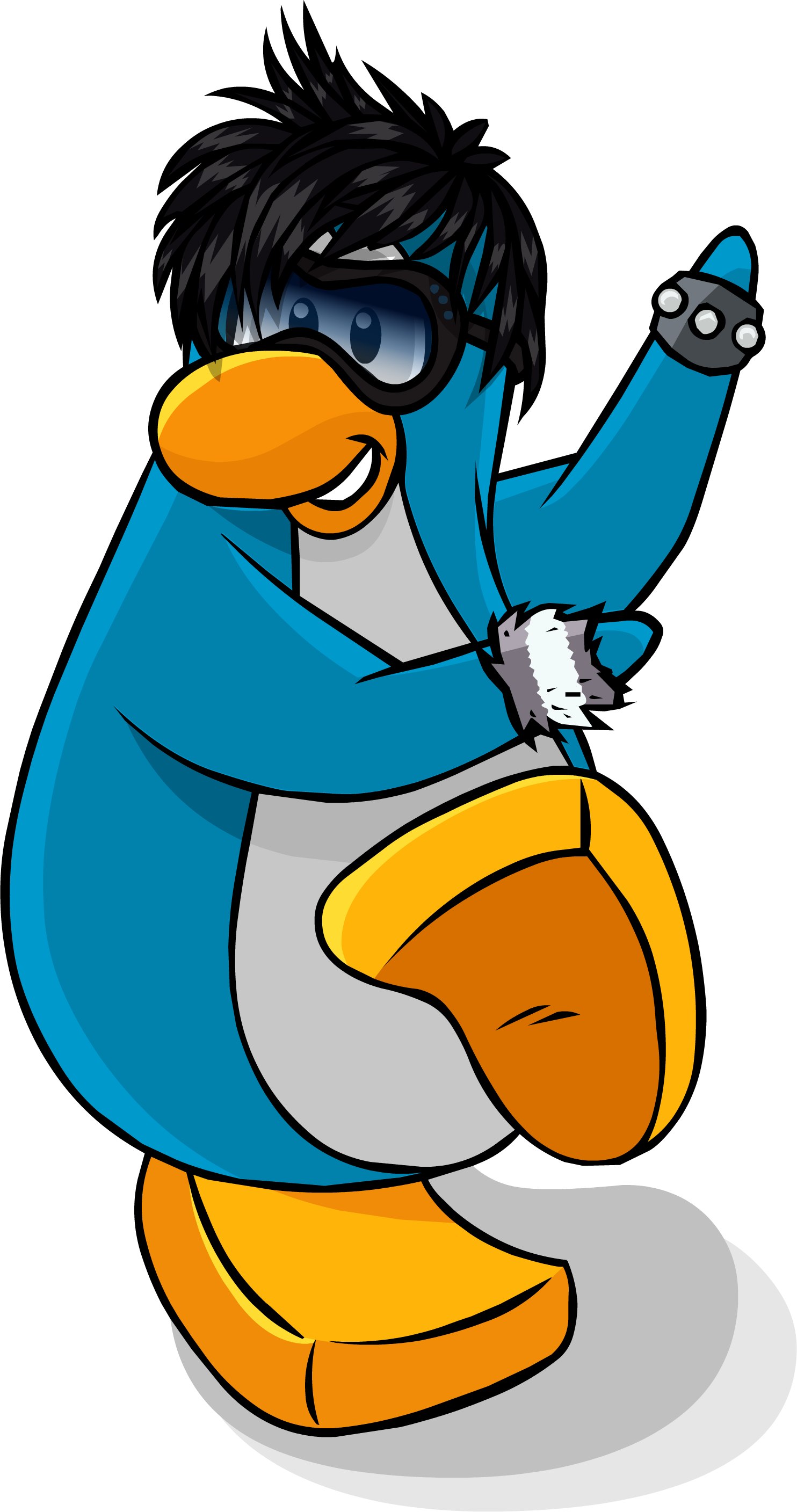 Dance Party Postcard 3 - Club Penguin (1484x2816), Png Download
