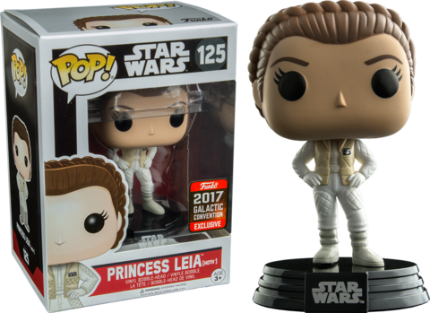 Star Wars Funko Pop Princess Leia [hoth] - Target Exclusive Stormtrooper Pop (480x349), Png Download