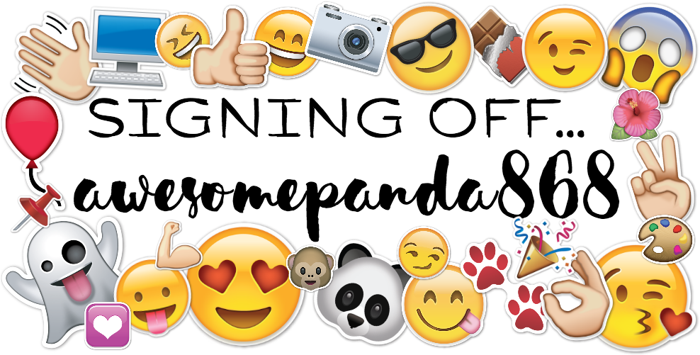 -panda - Idecoz Emoji Reusable Large Vinyl Decal Sticker Skin (1000x500), Png Download