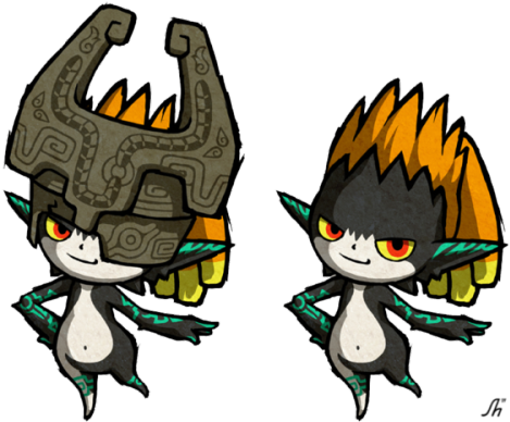Toon Midna -2009 By Cinnamel - Toon Midna (500x402), Png Download