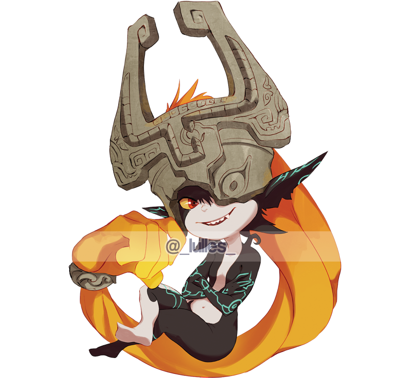 Midna Acrylic Charm - Lulles Midna (800x800), Png Download