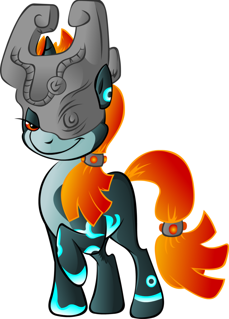 #59066 - Artist - Megadrivesonic, Artist - Razzek, - Legend Of Zelda Pony (736x1024), Png Download