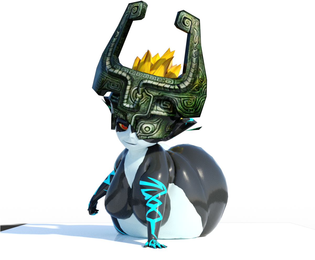 Midna Trying To Be Sexy - Chubby Midna (1200x1000), Png Download