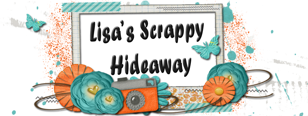 Lisa's Scrappy Hideaway - Butterfly (1010x381), Png Download