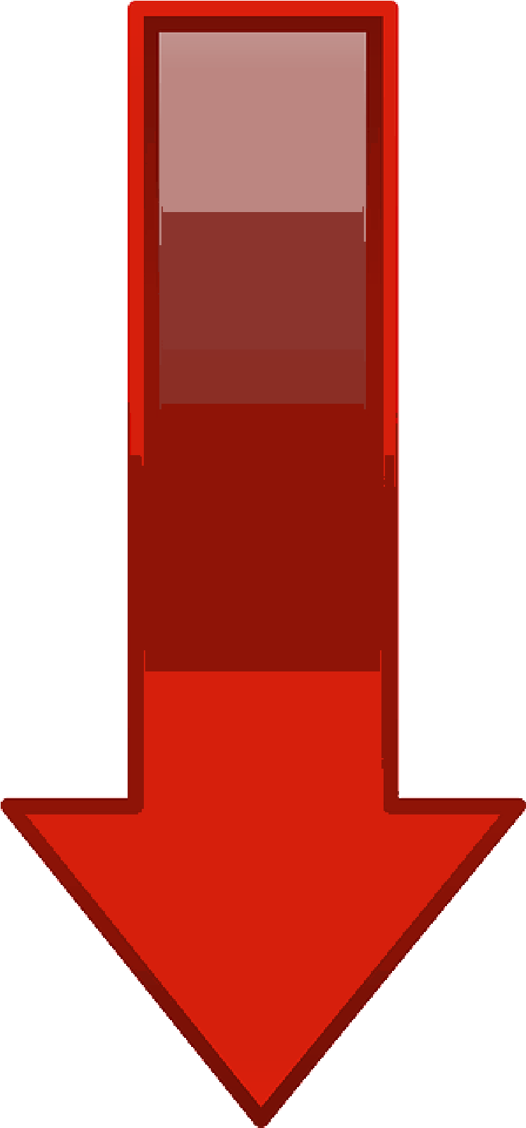 Mb Image/png - Down Arrow No Background (800x1600), Png Download