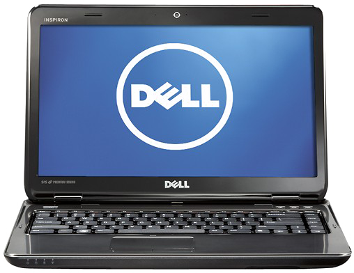 Laptop Arrow Png - Dell Pentium Inspiron 5551 (508x392), Png Download