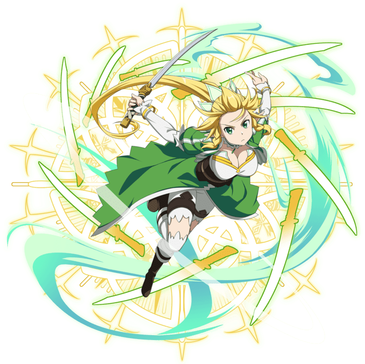 [swifty Slash] Leafa Sword Art Online, Online Art, - Swifty Slash Leafa (750x750), Png Download