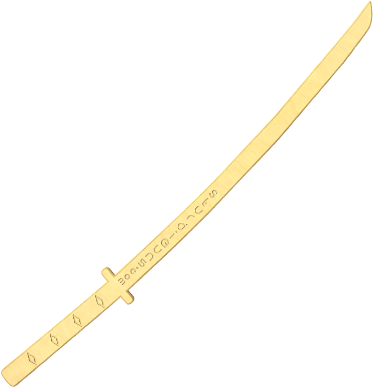 Ninja Sword - Real Ninja Sword (800x800), Png Download
