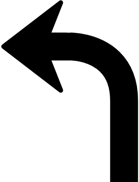 Free Download Flecha Izquierda Curva Png Clipart Computer - Flecha Izquierda Curva Png (1200x630), Png Download