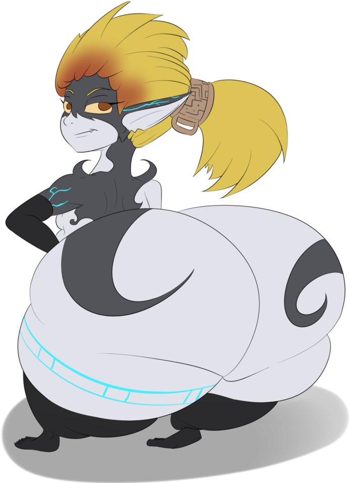 Thicc Midna (819x975), Png Download