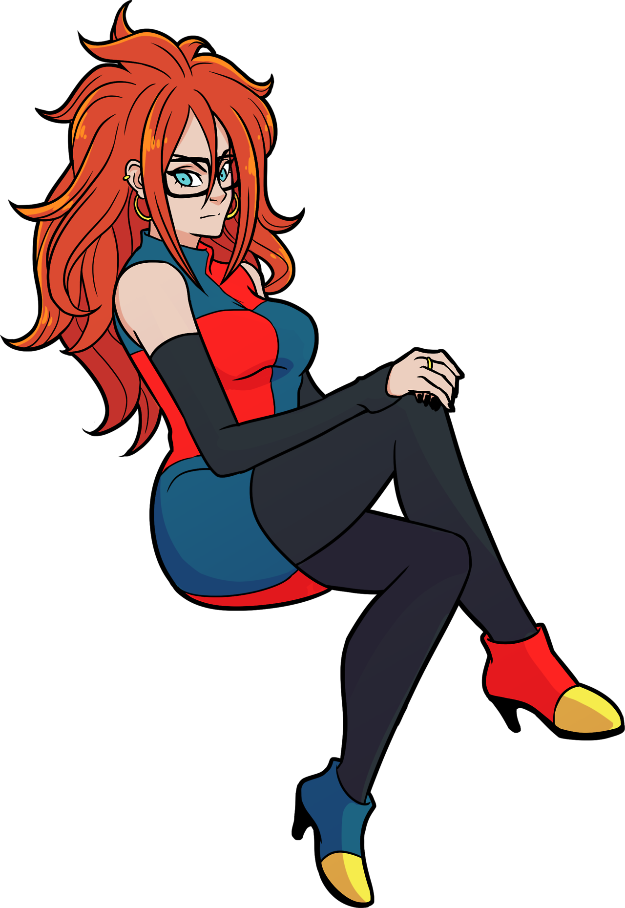 Click To Expand - Android 21 Thicc Ass (1280x1859), Png Download