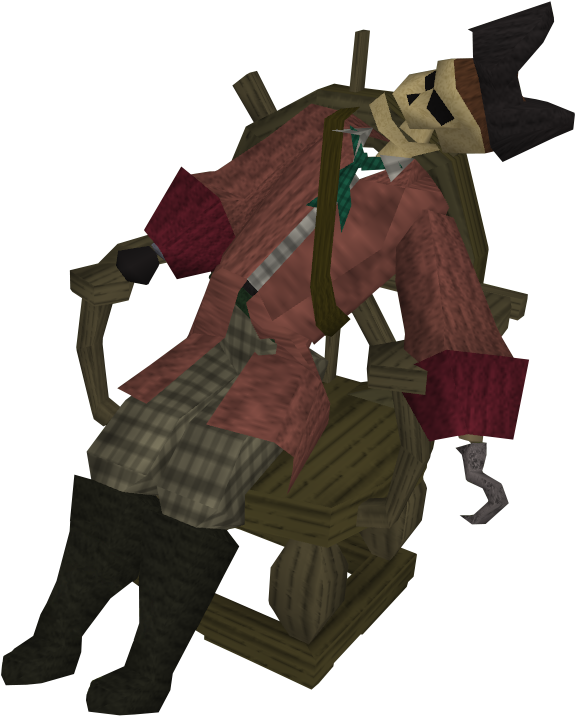Pirate Captain Png - Runescape Pirate (583x715), Png Download