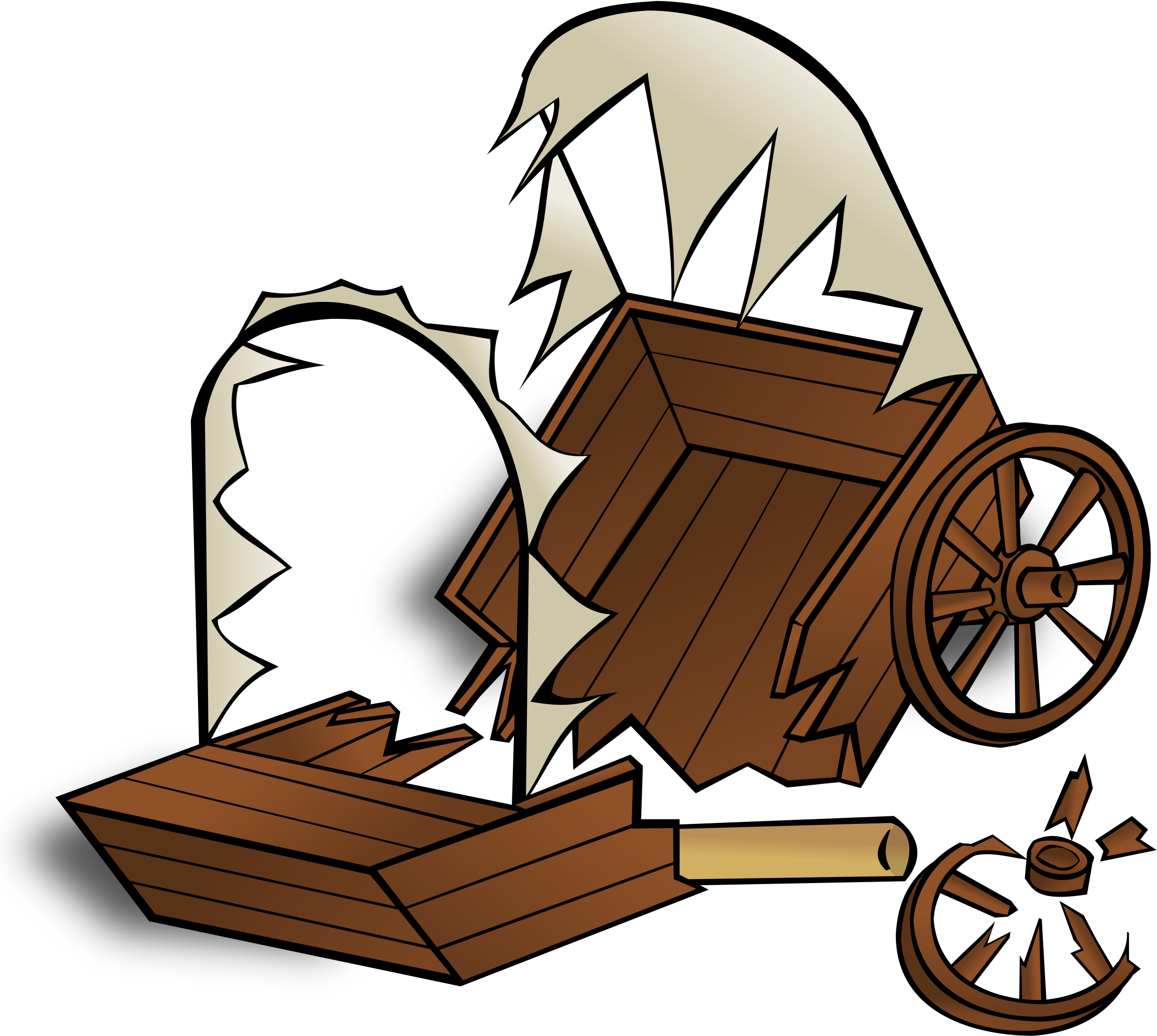 Shipwreck - Wreck Clipart (600x547), Png Download
