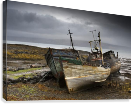 Shipwreck, Isle Of Mull, Scotland Canvas Print - Ship Wrecks In Scotland (428x342), Png Download