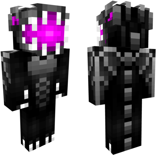 Undefined - Minecraft Pe Skins Enderdragon (635x558), Png Download