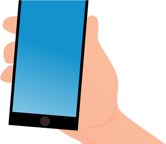 Android Clipart Hand Png - Smartphone (640x480), Png Download