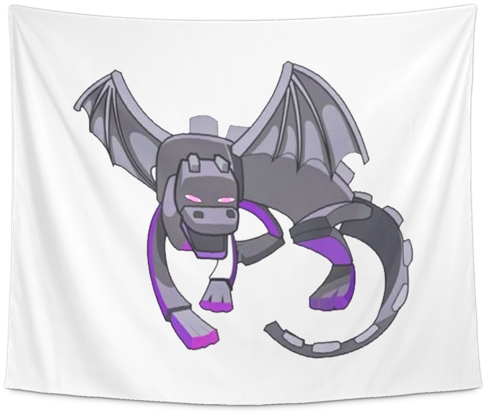 Minecraft Ender Dragon Stickers (1024x1024), Png Download