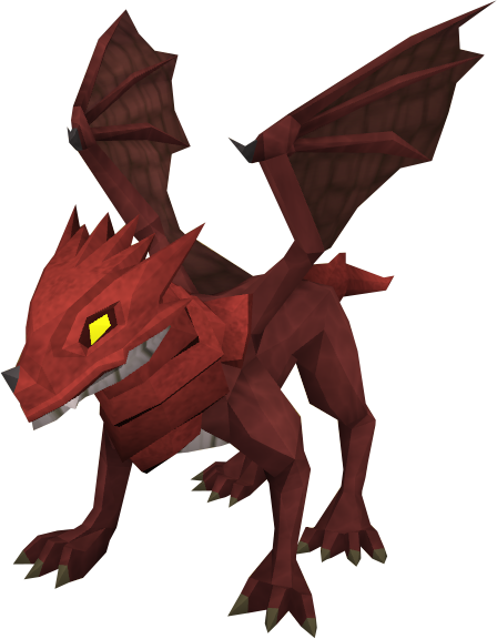 Dragon" Implement - Baby Red Dragon (448x576), Png Download