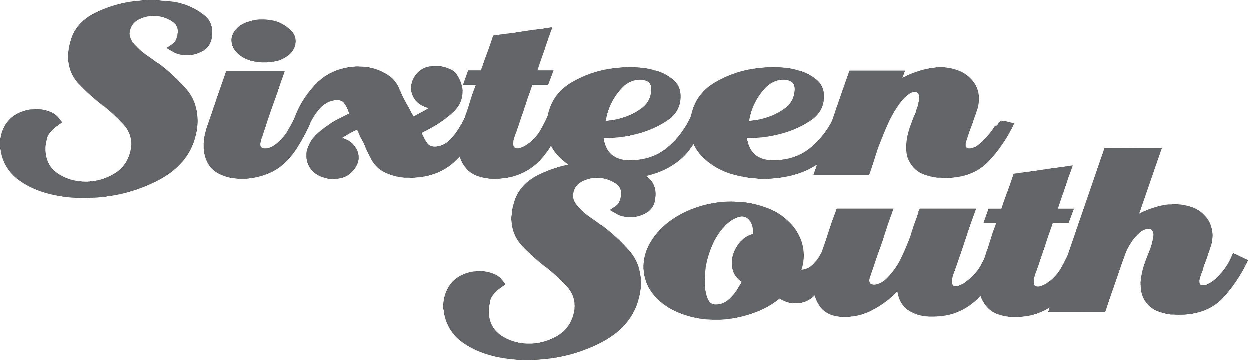 Sixteen South Opens Distribution Arm - Sixteen South Logo (4093x1181), Png Download