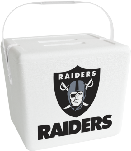 Lifoam Coolers Oakland Raiders Cooler - Oakland Raiders Logo (570x708), Png Download