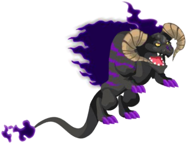 Dragon City Dark Fire Clipart - Shadow Dragon Dragon City (383x363), Png Download